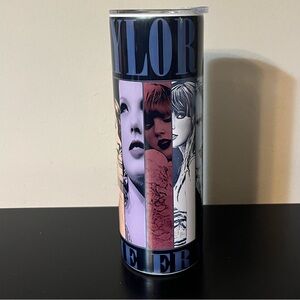 Taylor Swift Eras Skinny 8 inch Tumbler